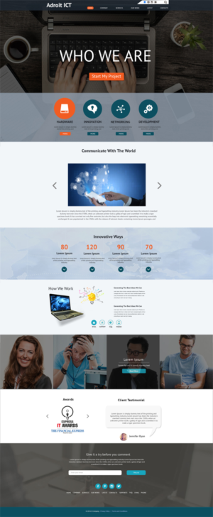 Web Design by Kingdom Vision for Brother Ape Industries | Design #12471126
