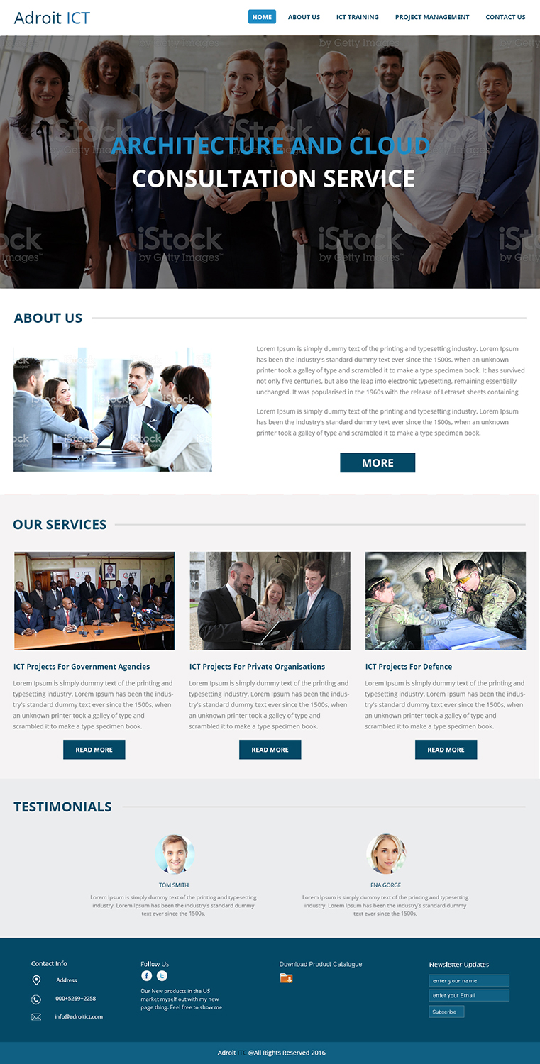 Web Design by Sujit Ray for Brother Ape Industries | Design #12431409