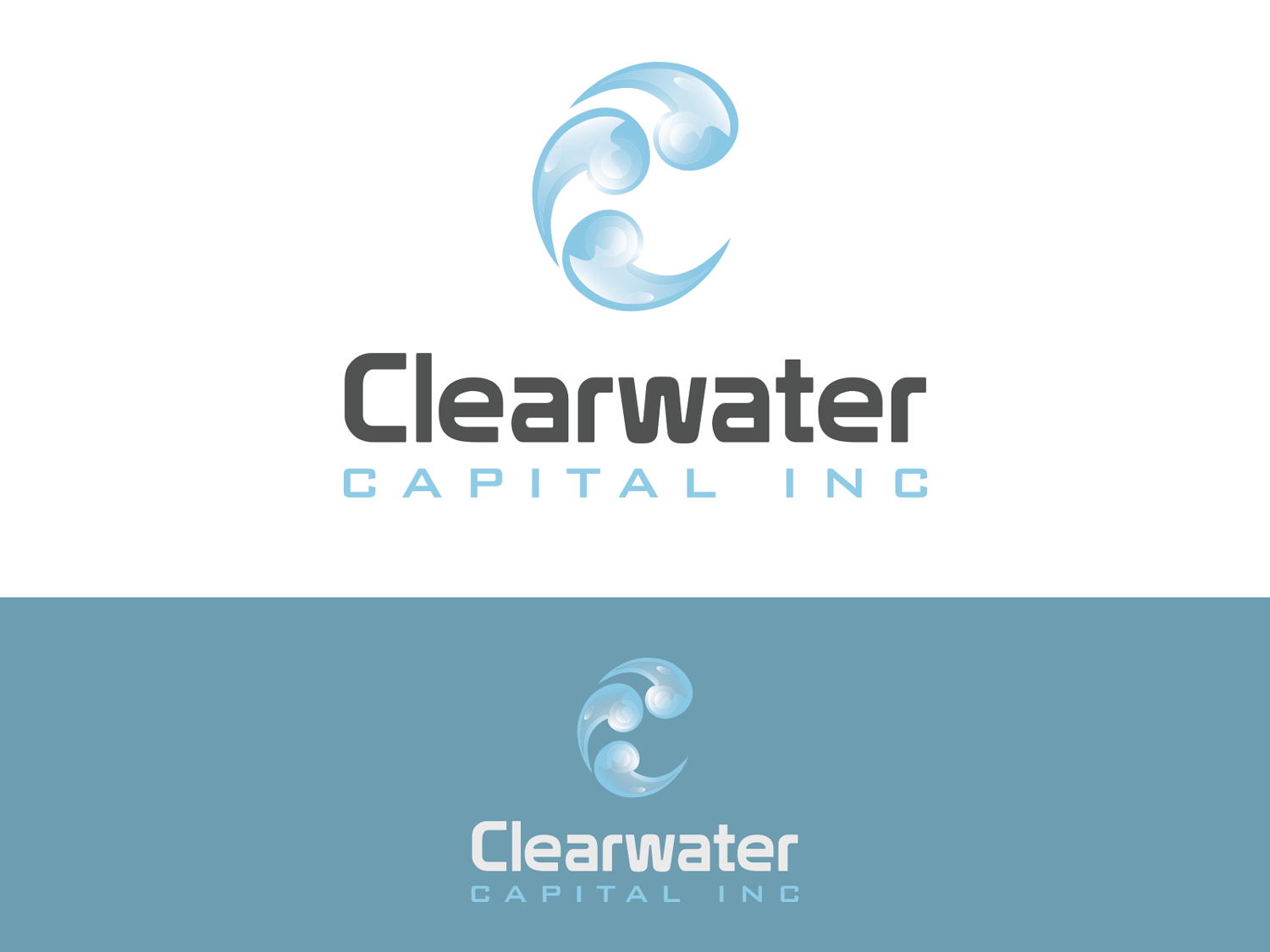 Logo Design by Riz' for Clearwater Capital Inc | Design #12388634