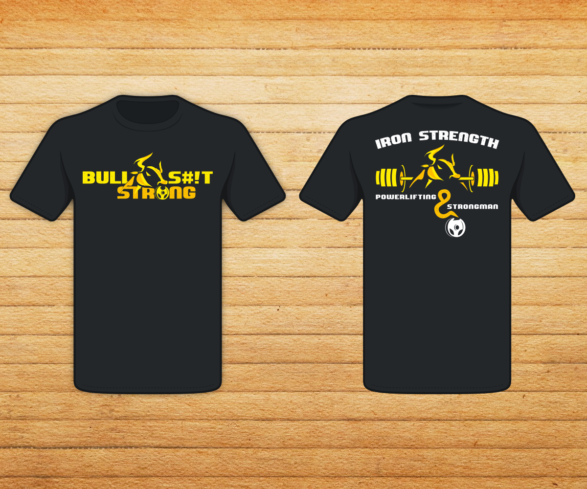 T-Shirt-Design von nreimer für Iron Strength Power & Performance | Design #12414890