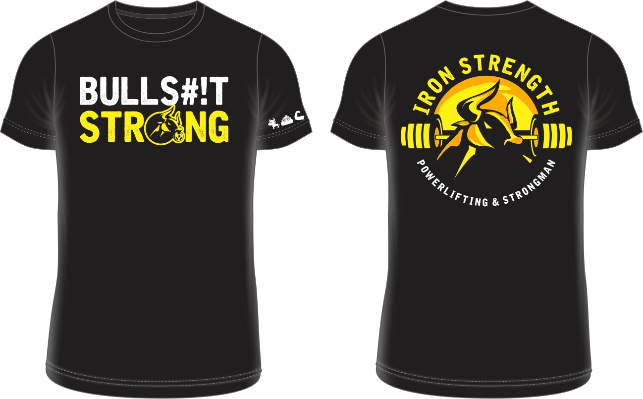 T-shirt Design by thunderboy for Iron Strength Power & Performance | Design #12432172