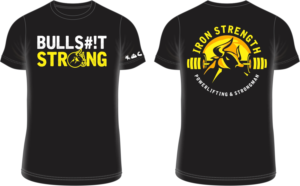 T-shirt Design by thunderboy for Iron Strength Power & Performance | Design #12432172