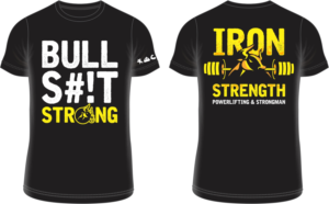 T-shirt Design by thunderboy for Iron Strength Power & Performance | Design: #12432195