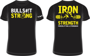 T-shirt Design by thunderboy for Iron Strength Power & Performance | Design: #12508413