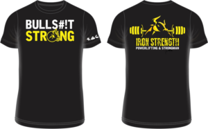 T-shirt Design by thunderboy for Iron Strength Power & Performance | Design: #12508414