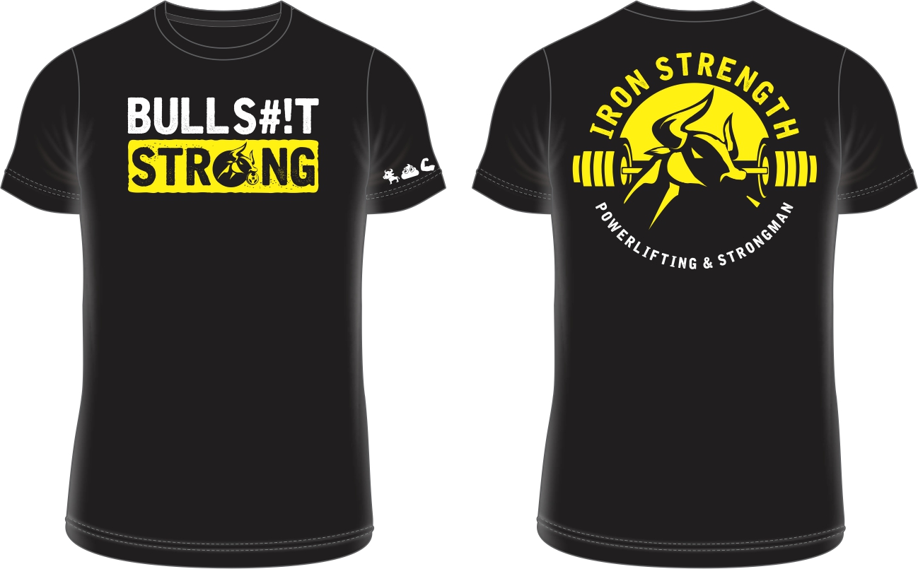 Diseño de Camiseta por thunderboy para Iron Strength Power & Performance | Diseño #12508434