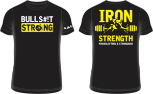 T-shirt Design by thunderboy for Iron Strength Power & Performance | Design: #12508437
