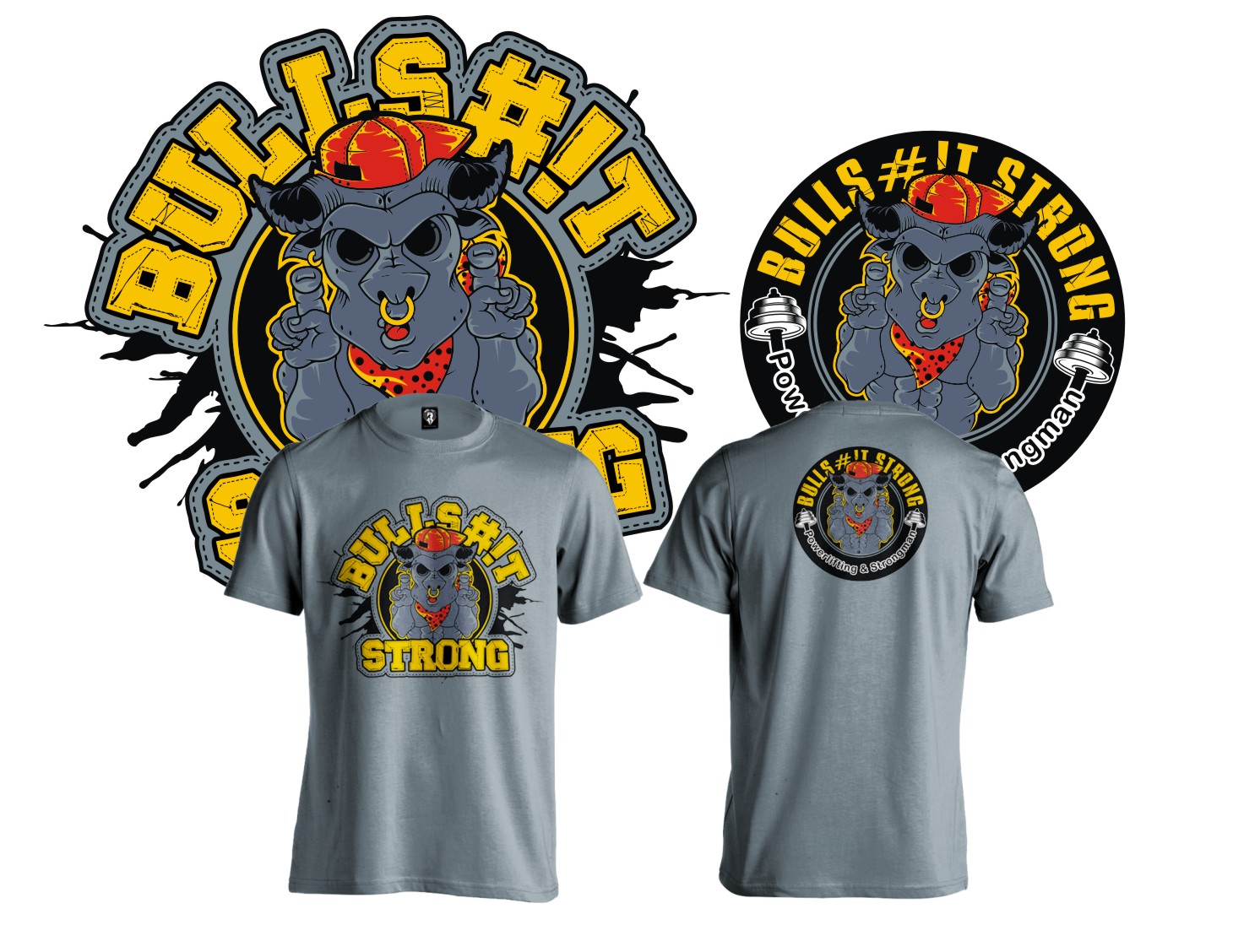 Diseño de Camiseta por Rendell Sueña para Iron Strength Power & Performance | Diseño #12377789