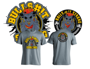 T-shirt Design by Rendell Sueña for Iron Strength Power & Performance | Design #12377789