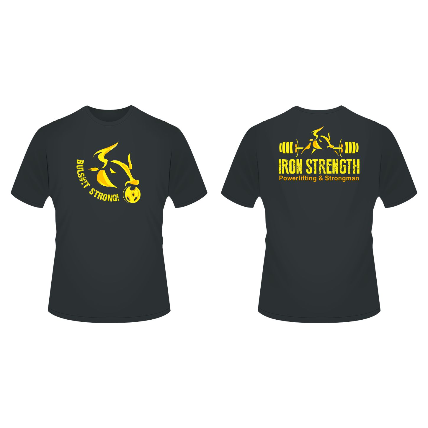 T-shirt Design by FlorinMH for Iron Strength Power & Performance | Design #12370363