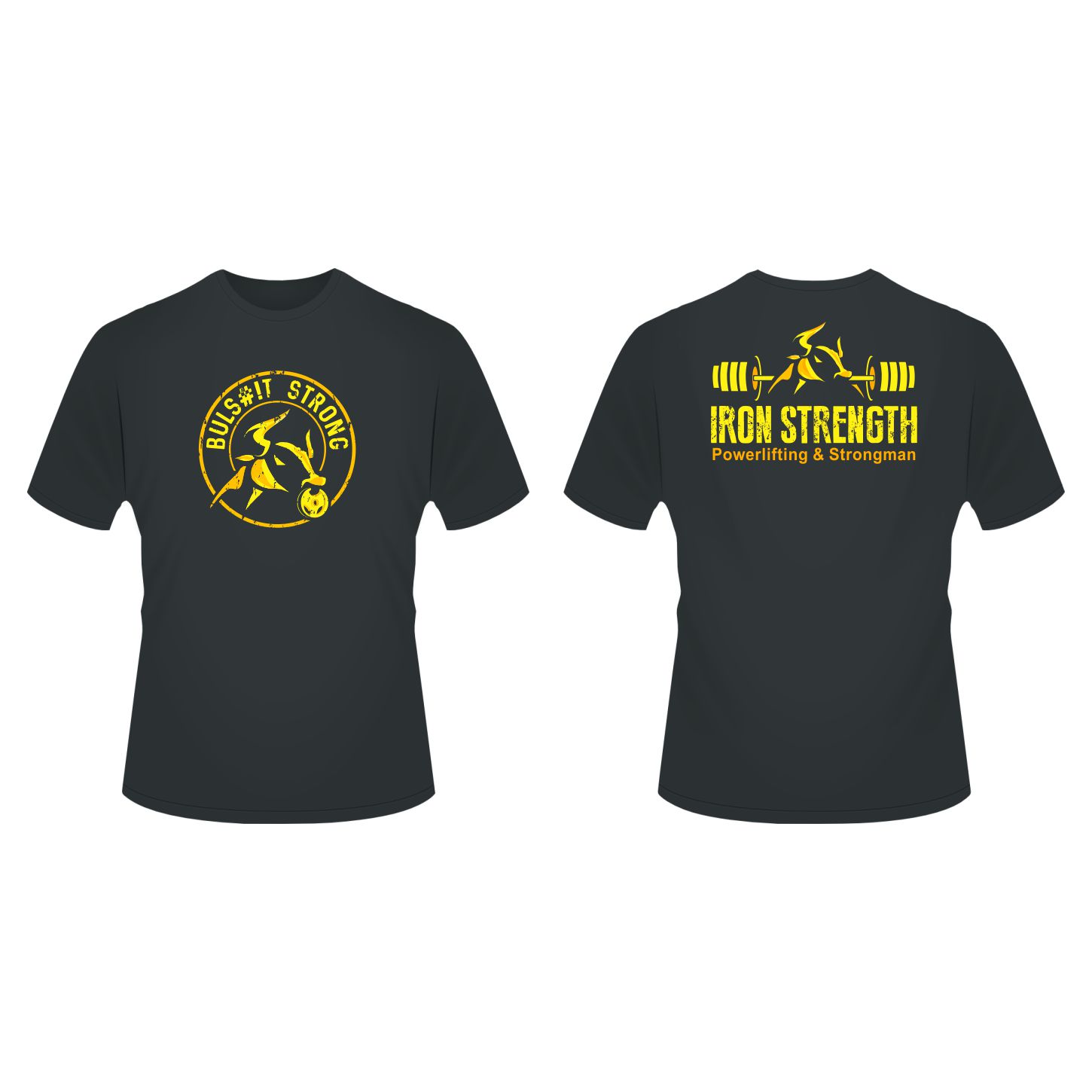 T-shirt Design by FlorinMH for Iron Strength Power & Performance | Design #12370364