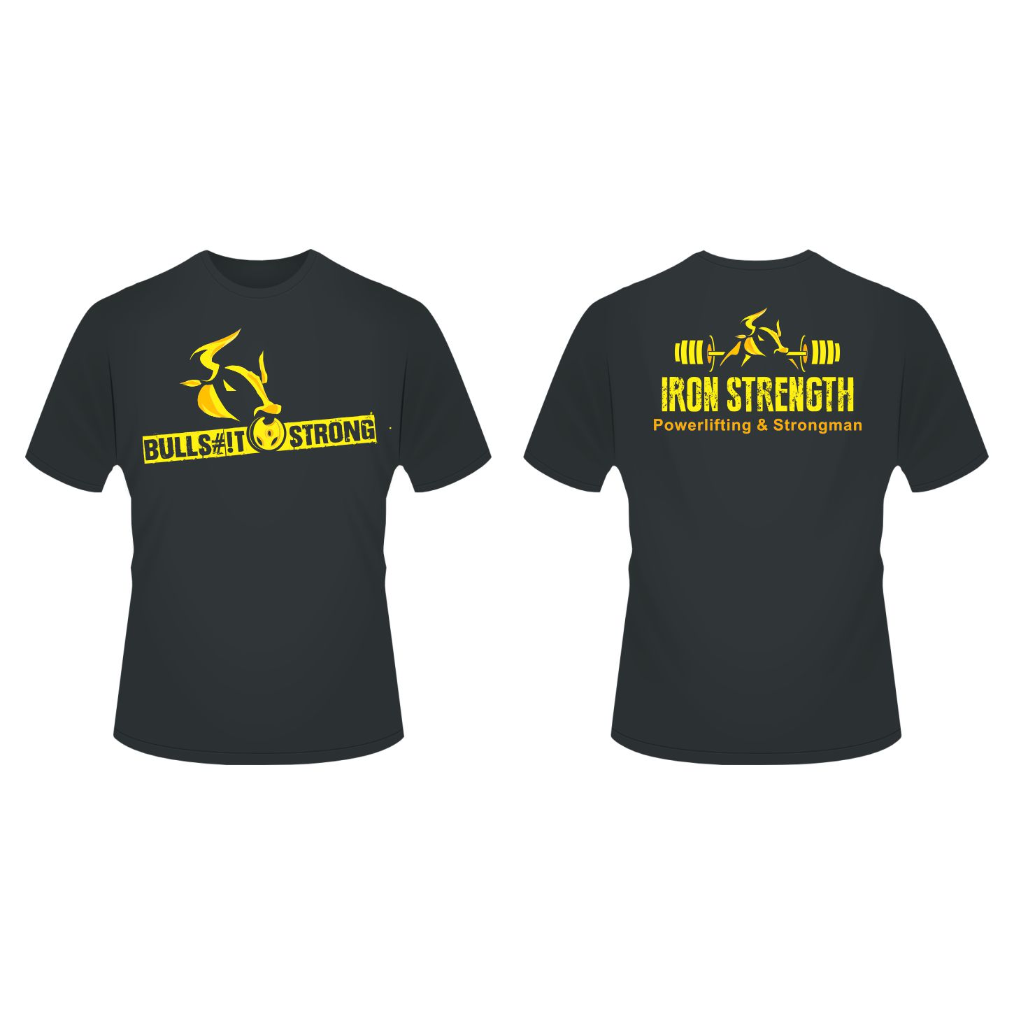 T-Shirt-Design von FlorinMH für Iron Strength Power & Performance | Design #12391939