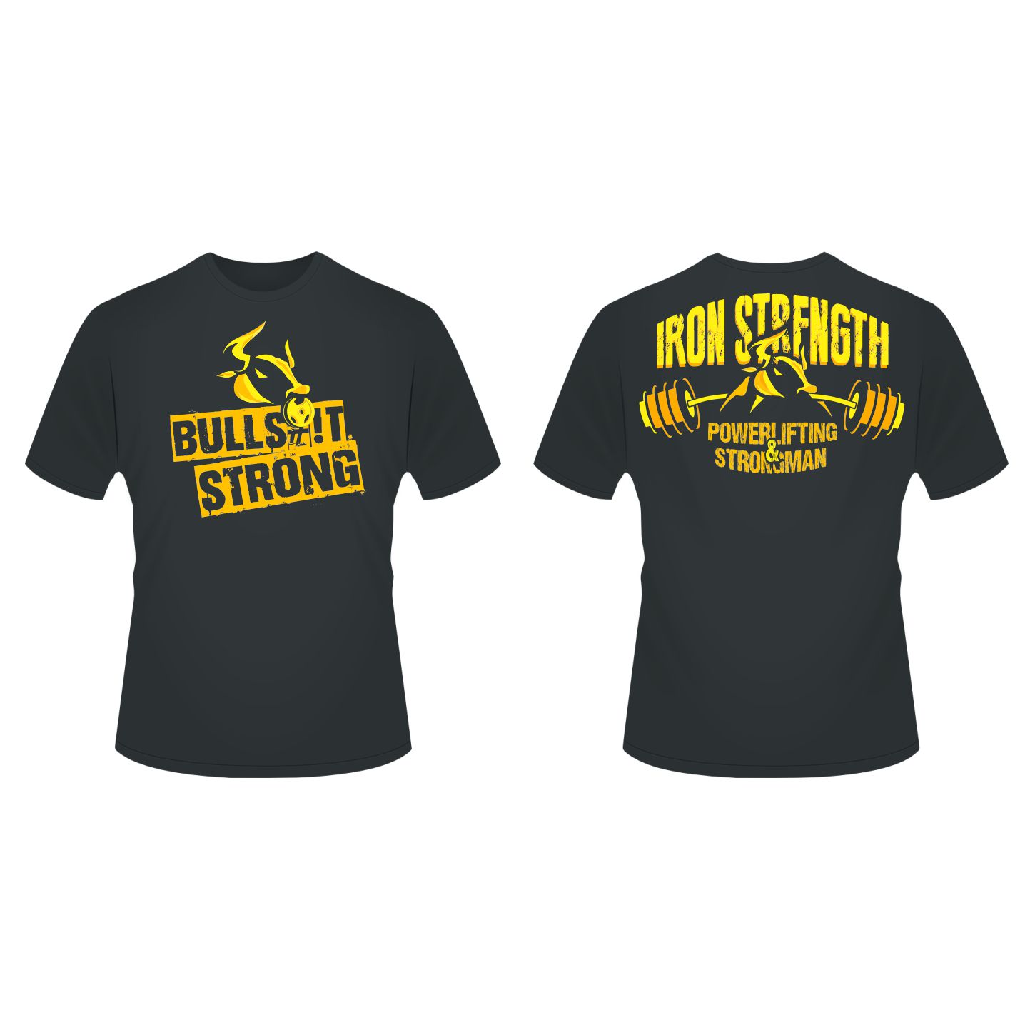 T-Shirt-Design von FlorinMH für Iron Strength Power & Performance | Design #12403836