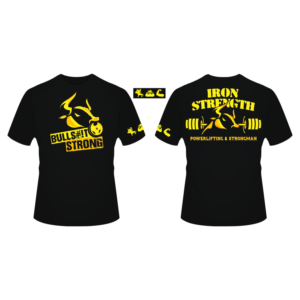 T-shirt Design by FlorinMH for Iron Strength Power & Performance | Design: #12520072