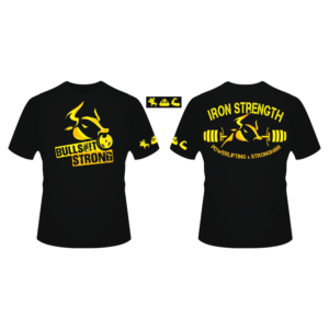 T-shirt Design by FlorinMH for Iron Strength Power & Performance | Design: #12520075