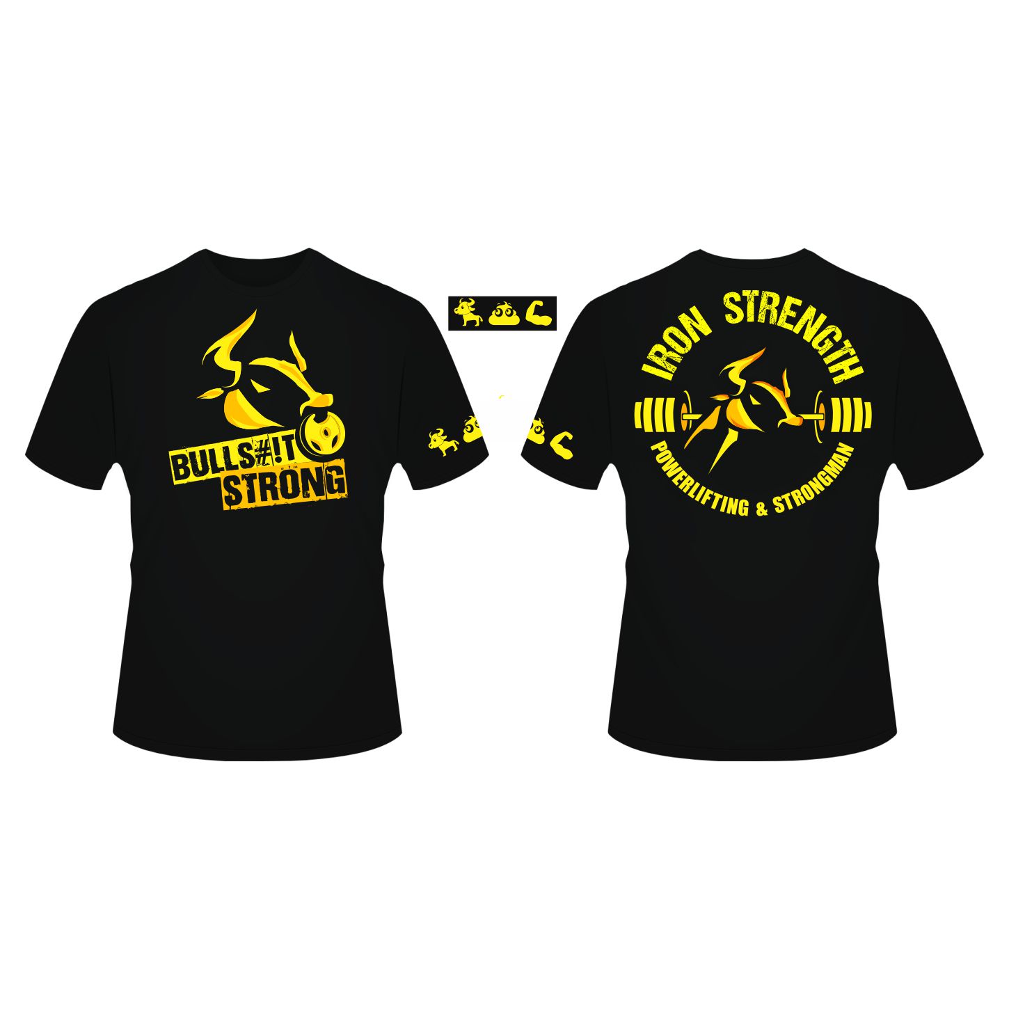 Diseño de Camiseta por FlorinMH para Iron Strength Power & Performance | Diseño #12579242