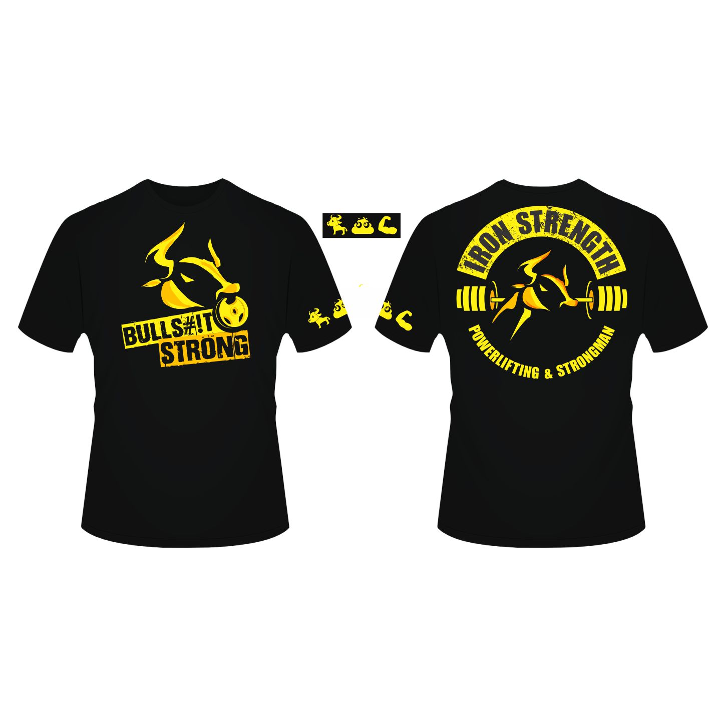 Diseño de Camiseta por FlorinMH para Iron Strength Power & Performance | Diseño #12579244