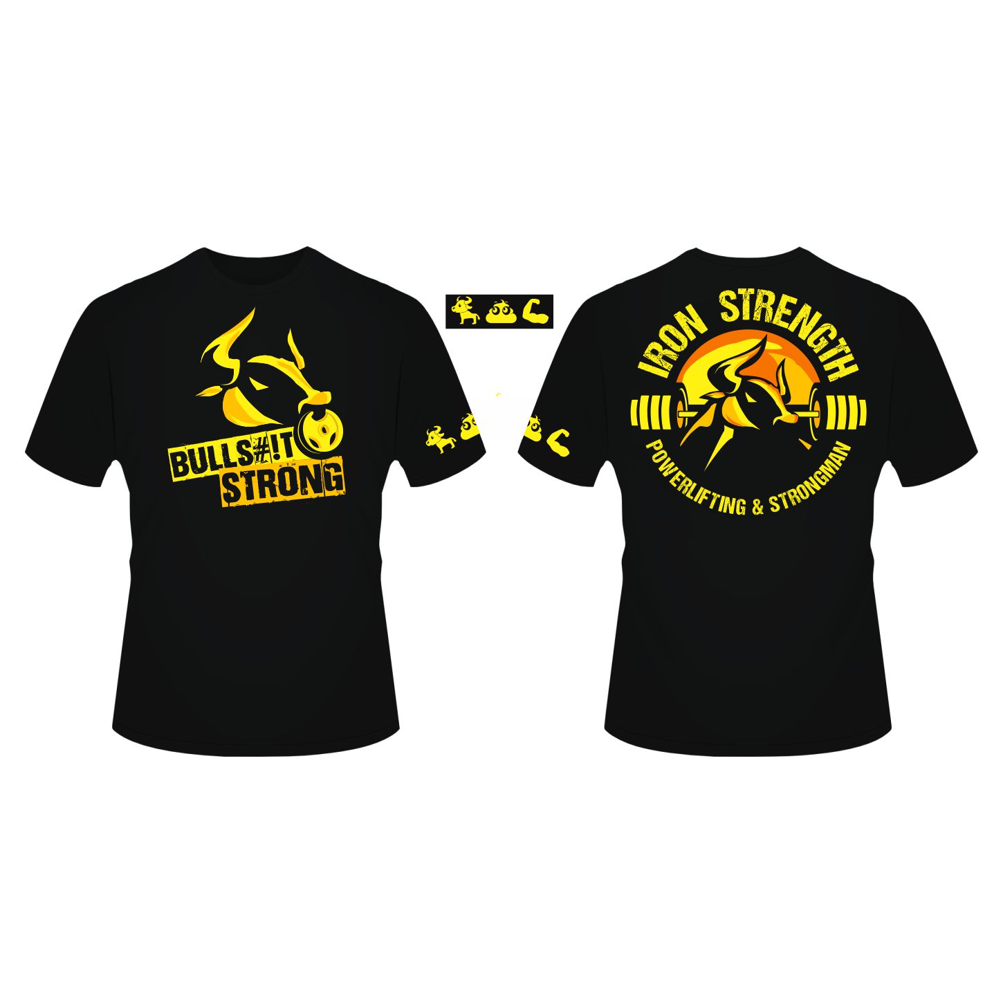 T-shirt Design by FlorinMH for Iron Strength Power & Performance | Design #12630223