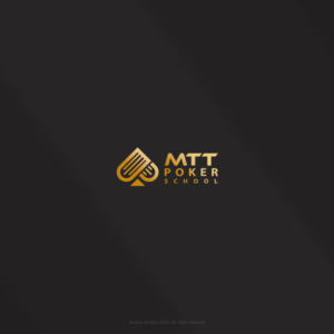 MTT Poker School | Logo Design by madeli