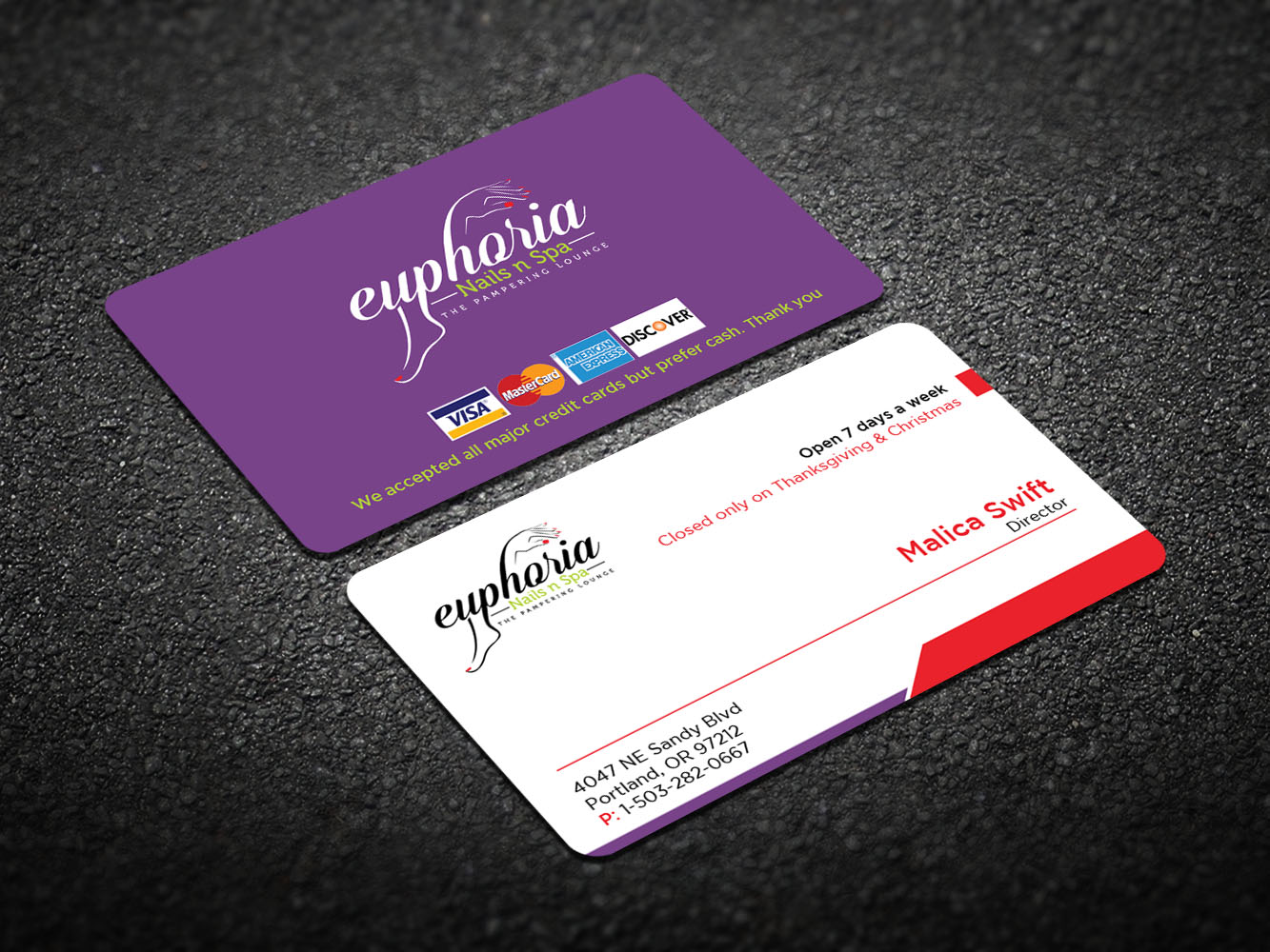 Visitenkarten-Design von Verified artistry für dieses Projekt | Design #12531071