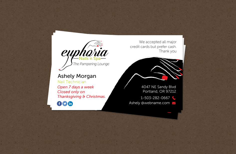 Diseño de Tarjeta de Presentación por chandrayaan.creative para este proyecto | Diseño #12556989