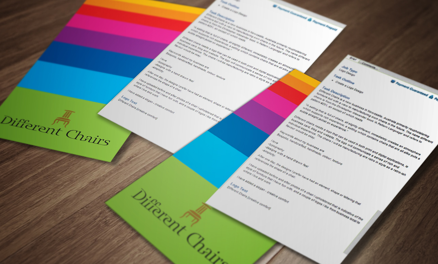 Logo Design by  Dilshard for Different Chairs | Design #2422733