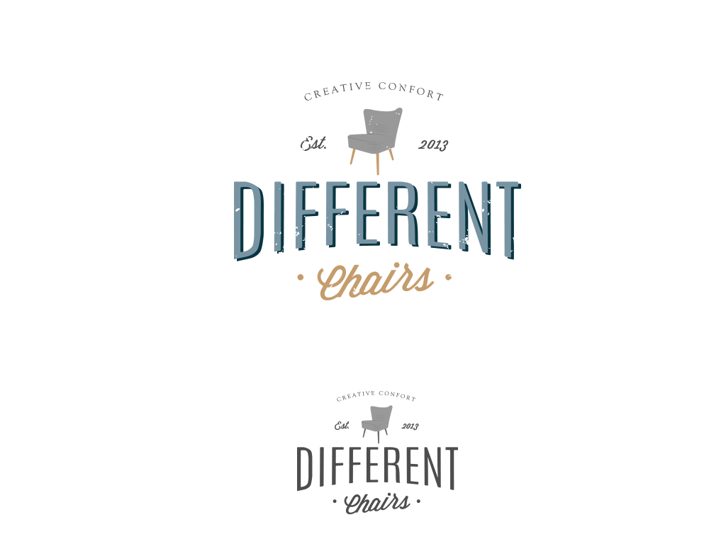 Logo Design by Sesecu for Different Chairs | Design #2439186