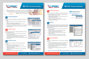 Brochure Design by Adylhere for PGC Technology Services | Design: #12386192