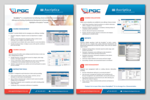 Brochure Design by Adylhere for PGC Technology Services | Design: #12400518
