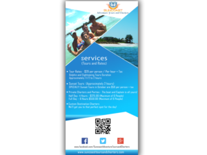 Diseño de Flyer por designerftf para Suncoast Adventure Tours and Charters | Diseño: #12375514