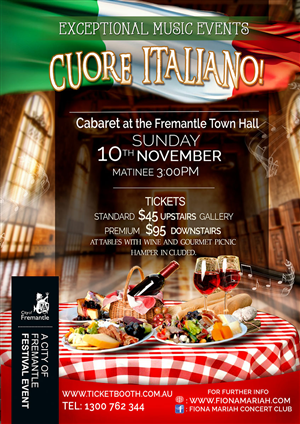 Exceptional Music Events Cuore Italiano Concert | Poster-Design von jshan