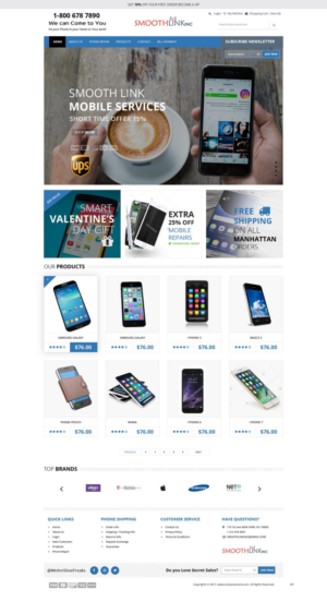 Web Design by pb for Smooth Link inc | Design: #13775704
