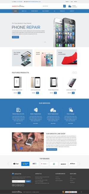 Web Design by pb for Smooth Link inc | Design: #13775708