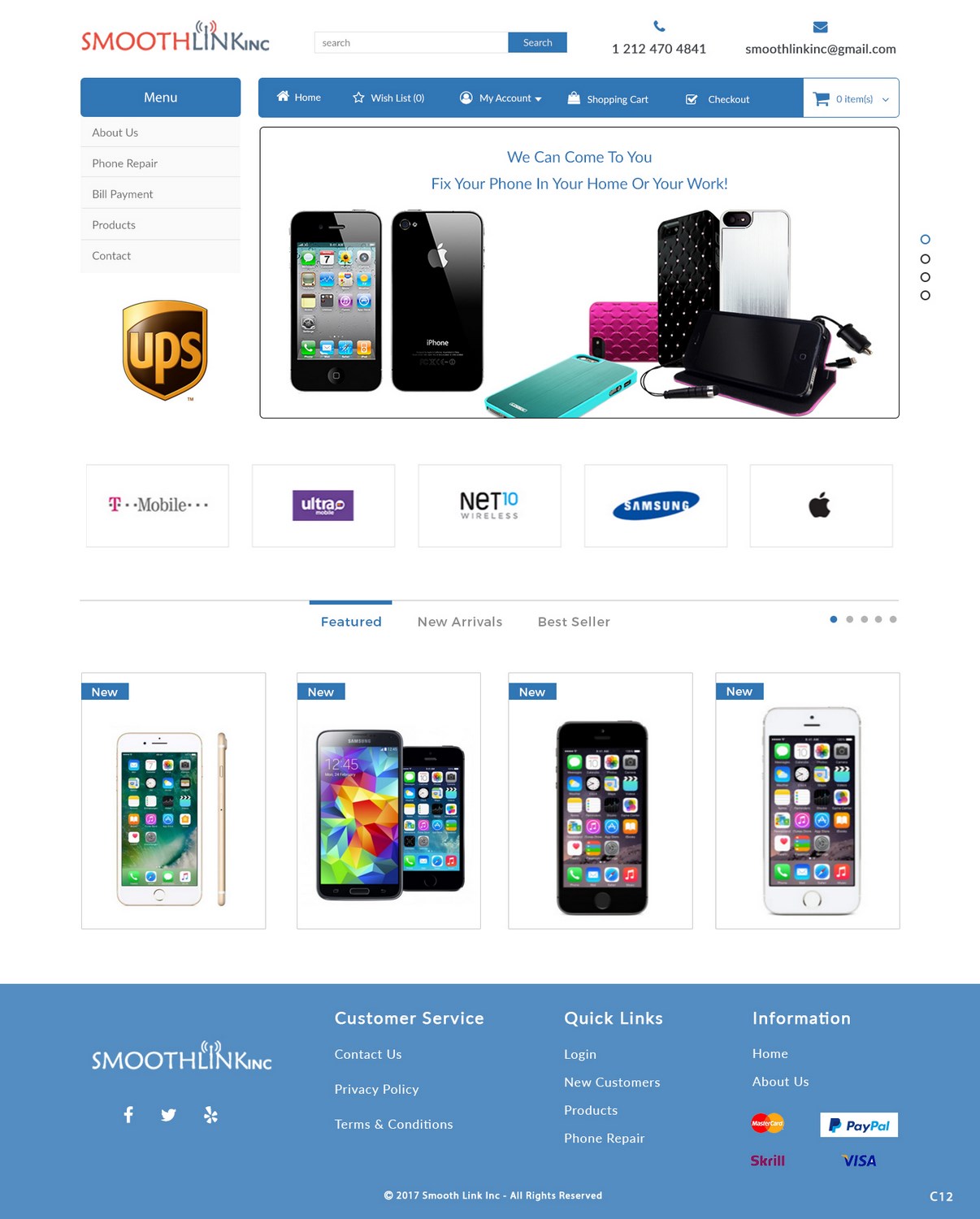 Web Design by pb for Smooth Link inc | Design #13775709