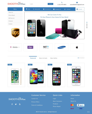 Web Design by pb for Smooth Link inc | Design: #13775709
