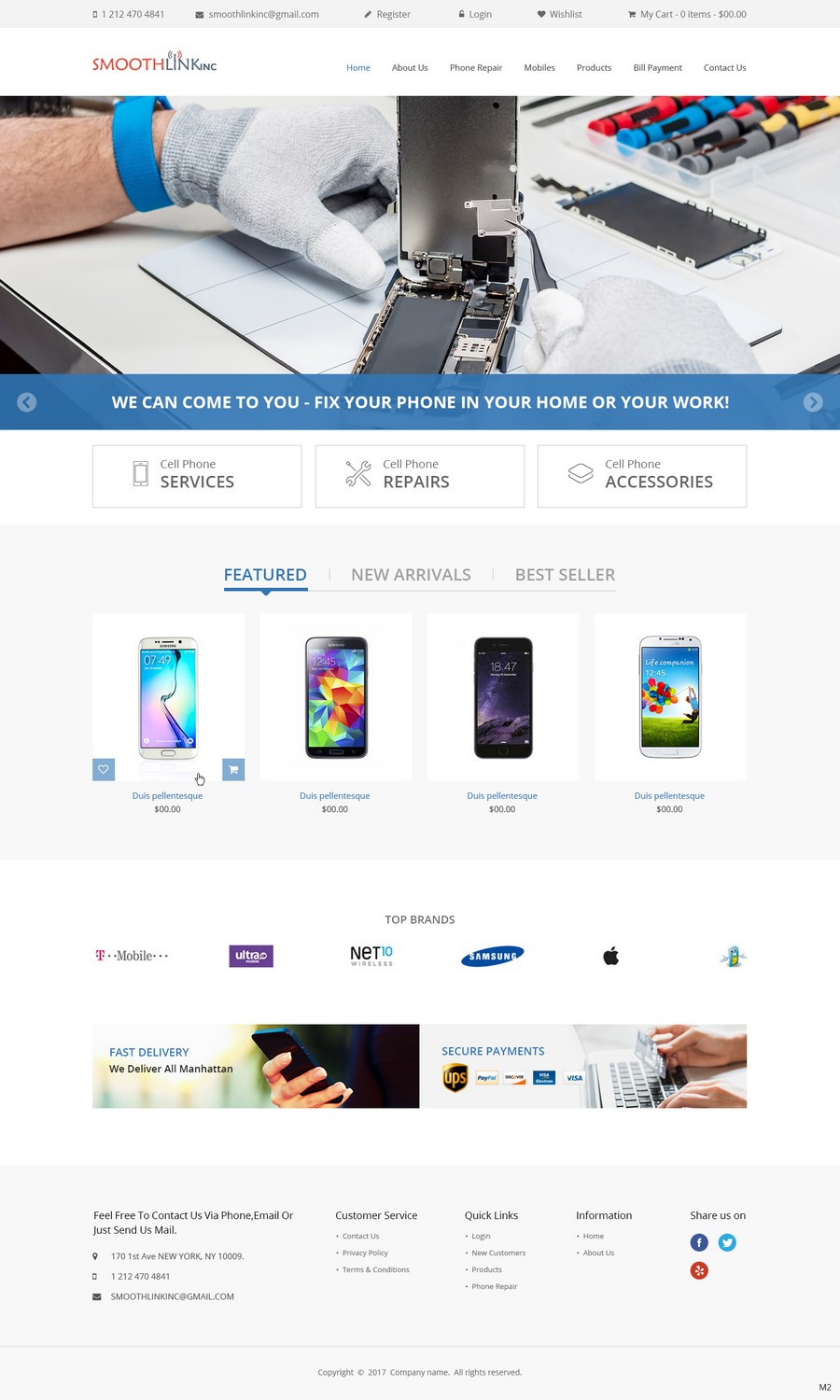 Web Design by pb for Smooth Link inc | Design #13775721