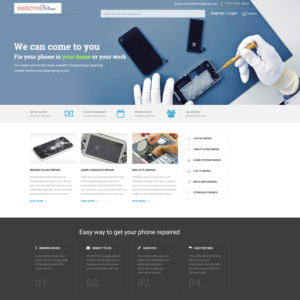 Web Design by vedverma1984 for Smooth Link inc | Design: #13808007