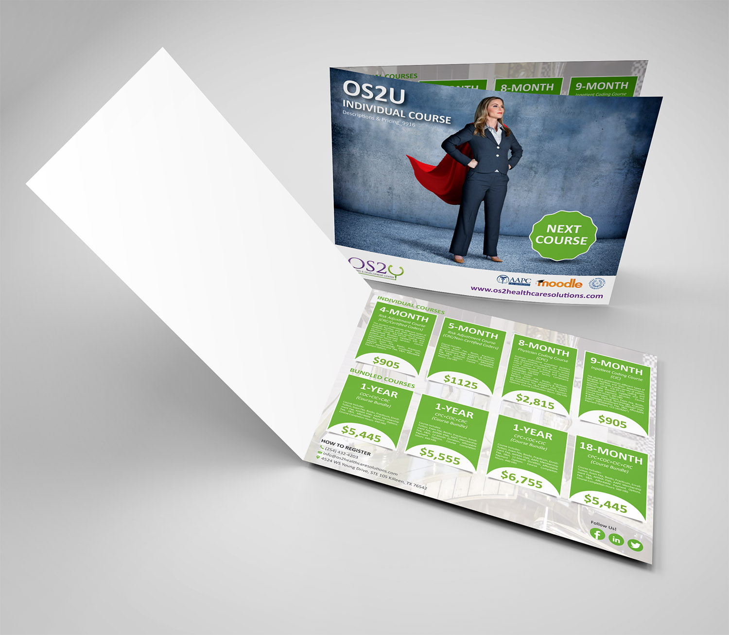 Postcard Design by alex989 for OS2 Healthcare Solutions, LLC | Design #12371836