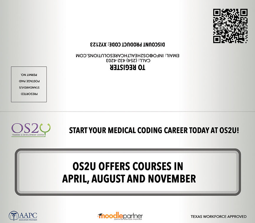 Postcard Design by Creative Chamber for OS2 Healthcare Solutions, LLC | Design #12383306