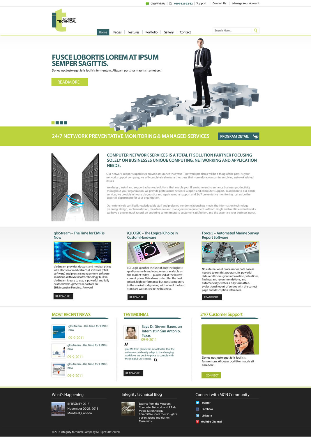 Wordpress Design by TechWise for this project | Design #2428887