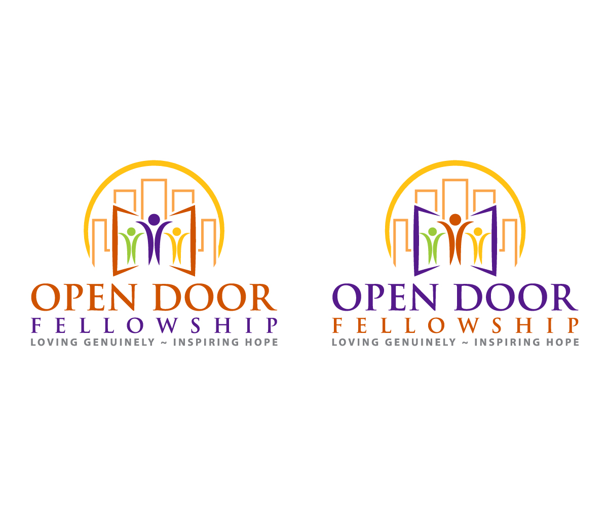 Logo Design by sangeloenriquez for Open Door Fellowship | Design: #12479728