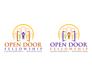 Logo Design by sangeloenriquez for Open Door Fellowship | Design #12479728
