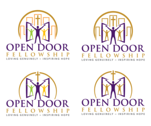 Logo Design by sangeloenriquez for Open Door Fellowship | Design: #12496516