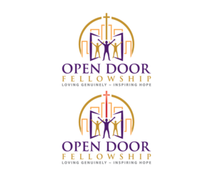 Logo Design by sangeloenriquez for Open Door Fellowship | Design: #12501571