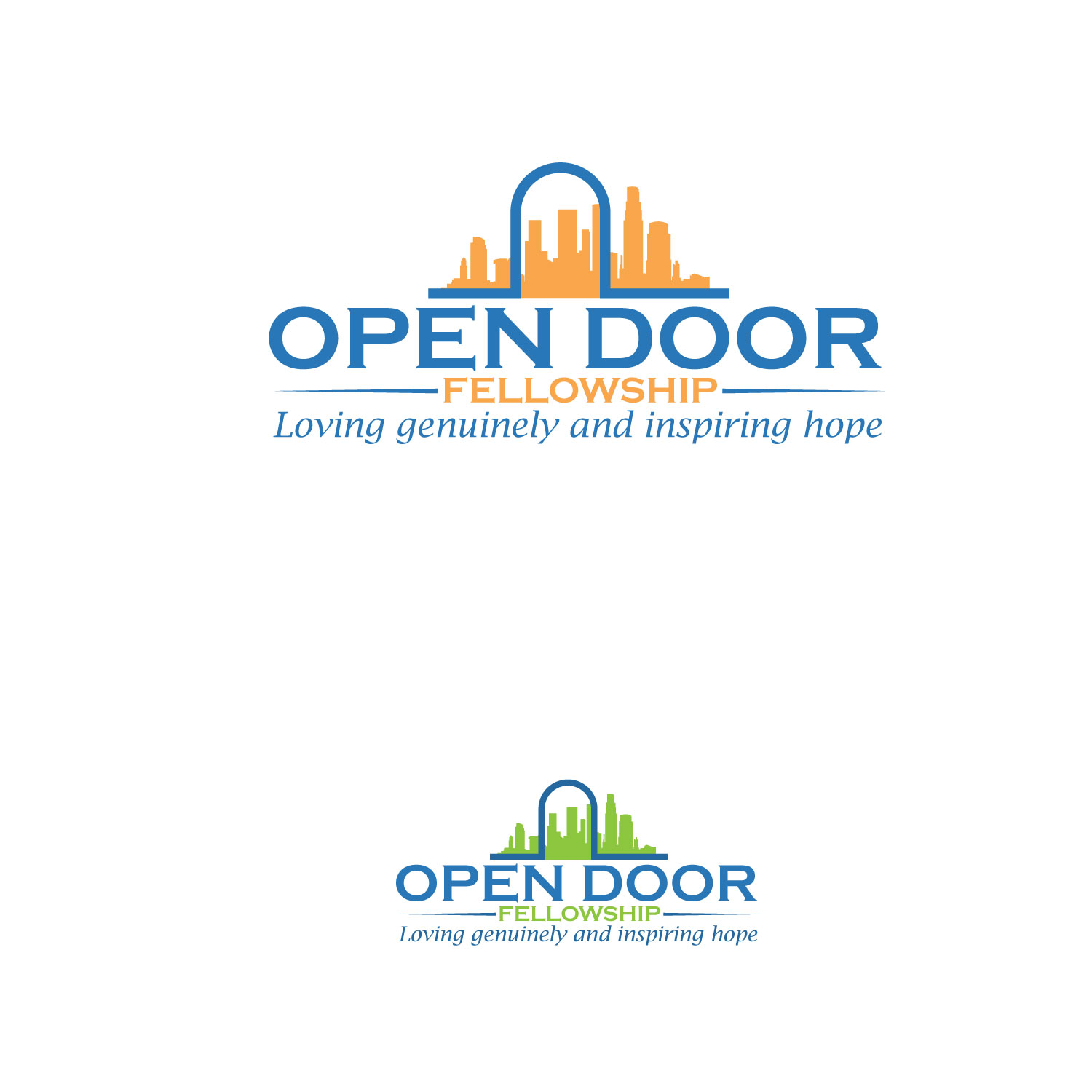 Logo Design by C1 Media for Open Door Fellowship | Design #12385097