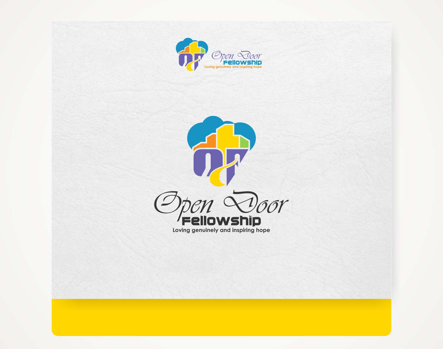 Logo Design by Savana for Open Door Fellowship | Design #12375491