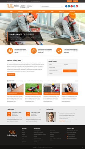 Web Design by pb for this project | Design: #12403014