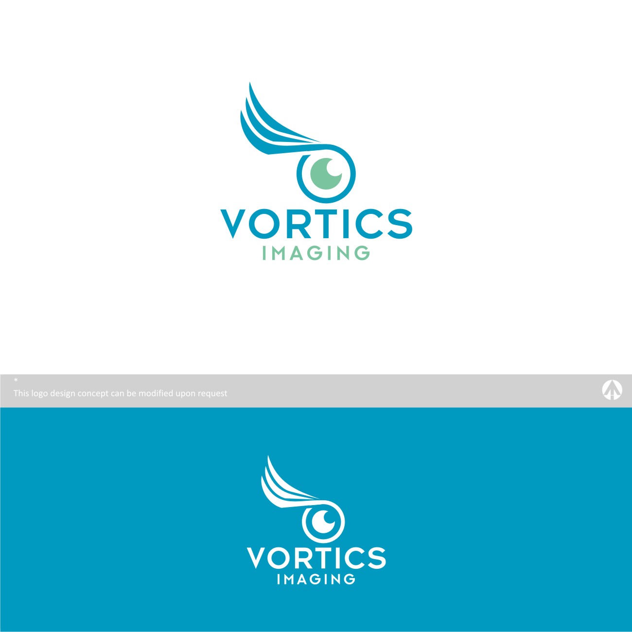 Diseño de Logo por MBARO para Vortics Imaging | Diseño #12392329