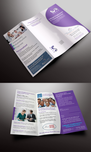 Brochure Design by pipra for Gillispie Employment & Training Service | Design: #12668560