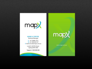 Card Design by Creations Box 2015 for MapX Systems | Design: #12374838